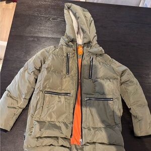 Orolay Kids olive puffer coat